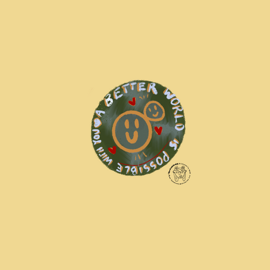 Love is Liberation Sticker Fundraiser 4 Gaza and SeattleCleanAir